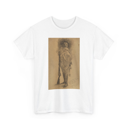 Jean Paul Laurens, French, born - A Soldier - n.d. - T-Shirt