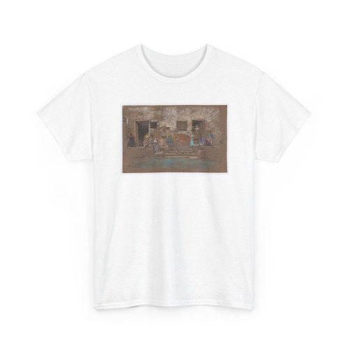James McNeill Whistler (1834-1903) - The Steps - 1880 - T-Shirt