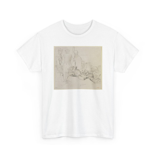 James McNeill Whistler (1834-1903) - Le Rhin - 1858 - T-Shirt