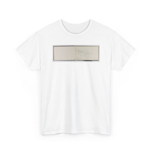 George Elbert Burr, born Monroe Falls, - (Sketchbook) Down Rhone Valley from Sierre - 1899 - T-Shirt