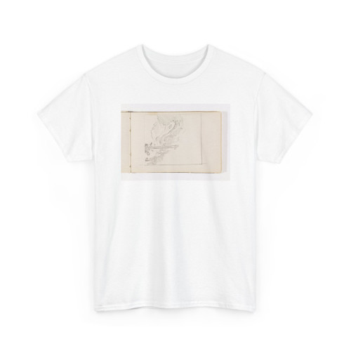 William Trost Richards, American, - Unfinished Mountain Study with Tall Tree - 1885–1902 - T-Shirt