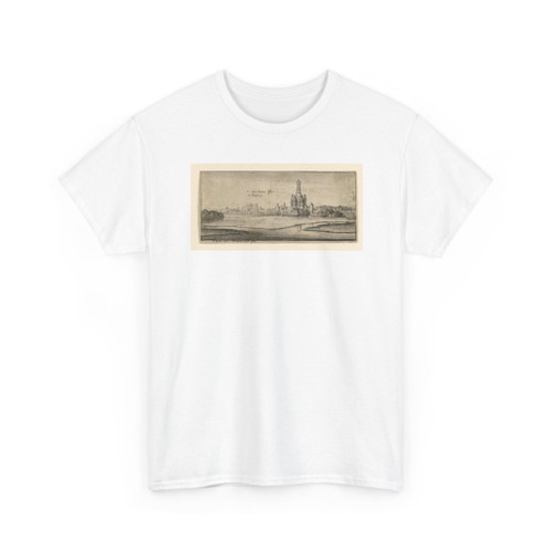 Wenceslaus Hollar, Bohemian (active - View of Augsburg before t - 1665 - T-Shirt