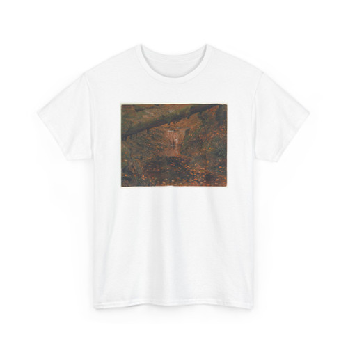 Frederic Edwin Church, American, - Woodland Stream, Late Autumn - probably October v2 - T-Shirt