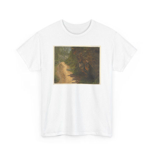 Frederic Edwin Church, American, - Woodland Path, Jamaica - June 1865 v3 - T-Shirt