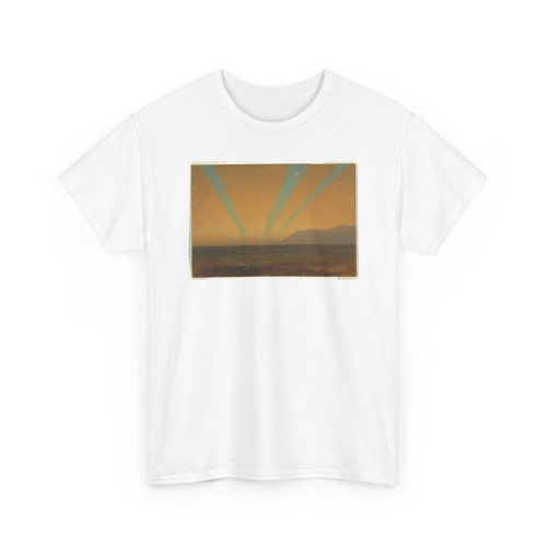 Frederic Edwin Church, American, - Sunset over the Hudson Valley - December 1866 v3 - T-Shirt