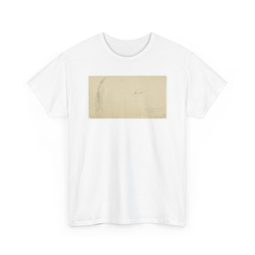 Frederic Edwin Church, American, - Sunset over the Catskills, Hudson, New York - July 9, 1866 v2 - T-Shirt