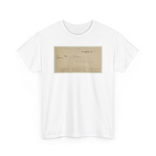 Frederic Edwin Church, American, - Sunset in the Hudson Valley, Hudson, New York - June 30, 1866 v5 - T-Shirt