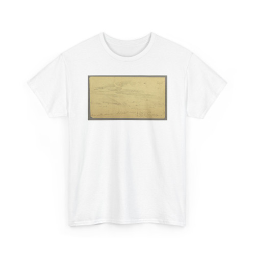 Frederic Edwin Church, American, - Summer Sunset over the Catskills, Hudson, New York - July 1866 v2 - T-Shirt