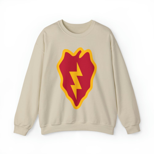 25th Infantry Division shoulder sleeve insignia (U.S. Army) Crewneck Sweatshirt