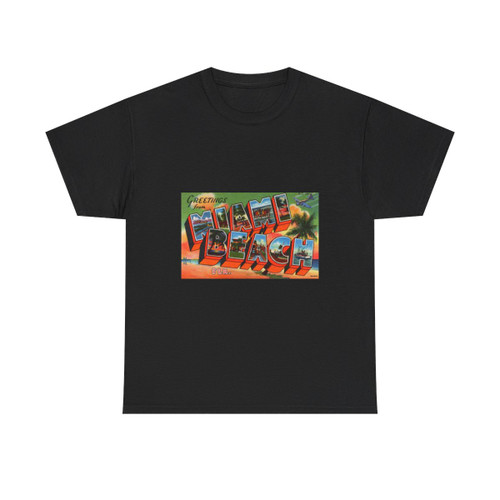 Greetings from Miami Beach Fla (Greeting Postcards) T-Shirt