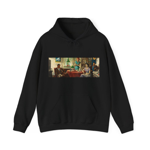 Crowfoot for Luck, Saturday Evening Post illustration - Hoodie