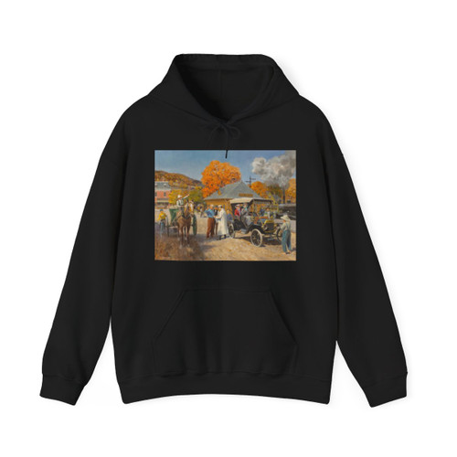 Fox Fals Town Scene - Hoodie
