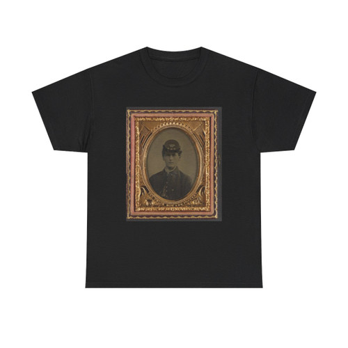 Unidentified Soldier in Union Uniform and 14Th New Hampshire Infantry Regiment Kepi (U.S. Civil War) T-Shirt