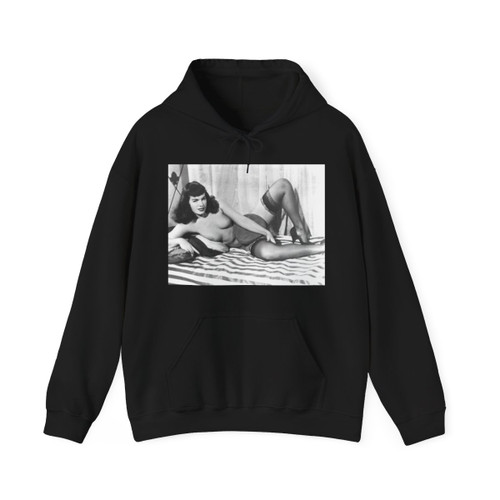 Bettie Page #668 (Vintage Female Icon) Hoodie