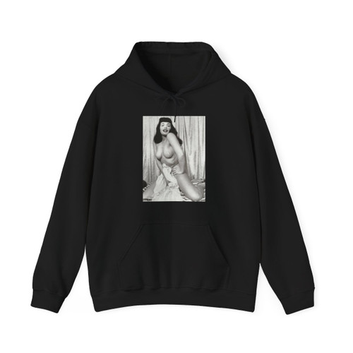 Bettie Page #669 (Vintage Female Icon) Hoodie