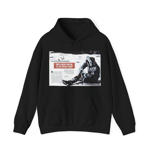 You'll Never Take Me I'll Cut Myself Apart, Guy magazine, September 1959 - Hoodie