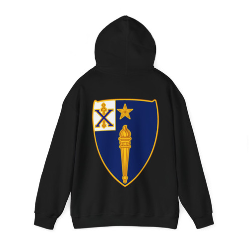 46th Infantry Regiment (U.S. Army) Back Print Hoodie
