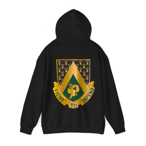 240 Cavalry Regiment (U.S. Army) Back Print Hoodie
