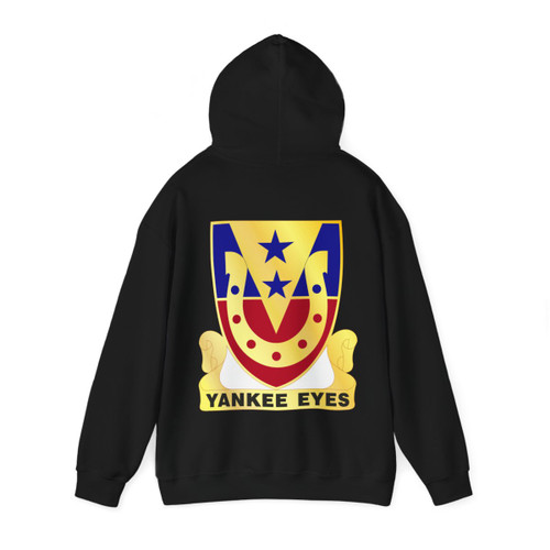 110 Cavalry Regiment (U.S. Army) Back Print Hoodie