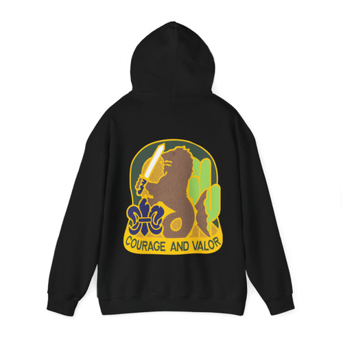 163 Armored Brigade v2 (U.S. Army) Back Print Hoodie