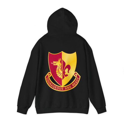 932 Field Artillery Battalion (U.S. Army) Back Print Hoodie