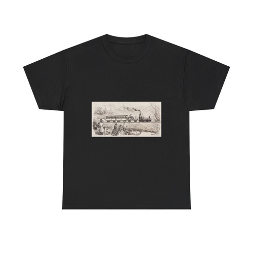 Watching the Railroad - T-Shirt