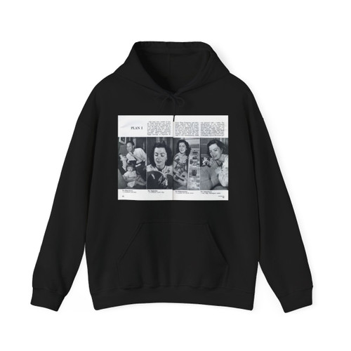 Faith Domergue #229 - Pages 62 & 63 Pages 5 & 6 of 14+4 B&W Photos & Long Article on her from Pageant Digest Mag. April '51 (Vintage Female Icon) Hoodie