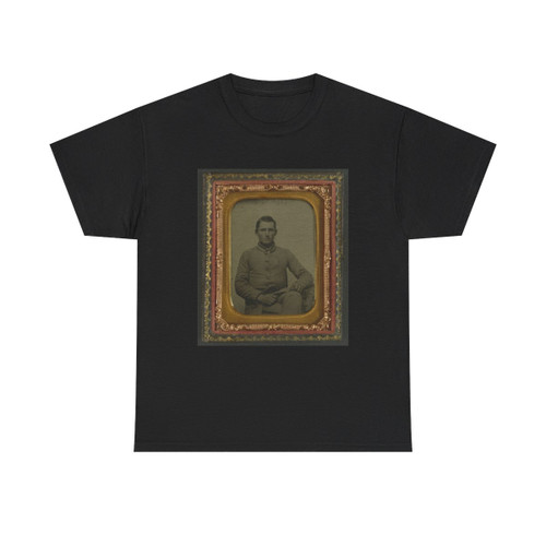 William Snodgrass of an Unidentified Virginia Infantry Regiment With Underhammer Pistol (U.S. Civil War) T-Shirt