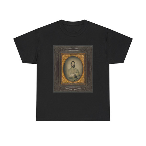 Captain William W. Cosby of H Company, 2Nd Virginia Light Artillery Regiment in Uniform (U.S. Civil War) T-Shirt