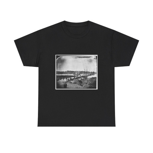 James River, Va. Pontoon Bridge (U.S. Civil War) T-Shirt