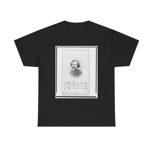 1St Lieutenant John Paul Kuntze, Union Officer, Bust Portrait, Facing Front (U.S. Civil War) T-Shirt