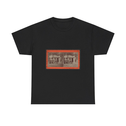 Bomb-Proof Quarters of Major Strong, at Dutch Gap, Va., July, 1864 (U.S. Civil War) T-Shirt