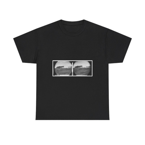 Brandy Station, Virginia. View of Col. G.H. Sharpe's Quarters. Headquarters, Army of the Potomac. Bull Ring in the Distance (U.S. Civil War) T-Shirt