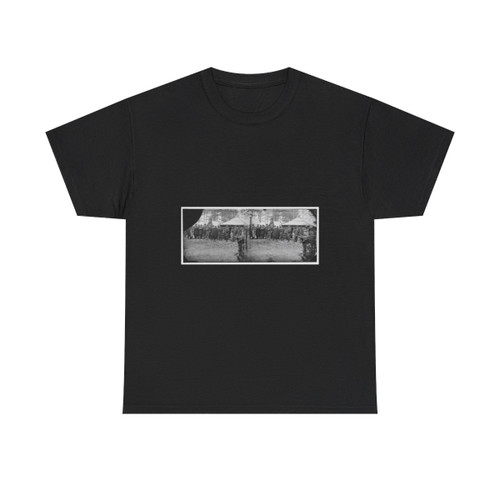 Brandy Station, Va. Gens. George G. Meade, John Sedgwick, and Robert O. Tyler With Staff Officers at Horse Artillery Headquarters (U.S. Civil War) T-Shirt