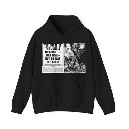 The Curse Of The Jungle Treasure, Real Men, February 1971 - Hoodie