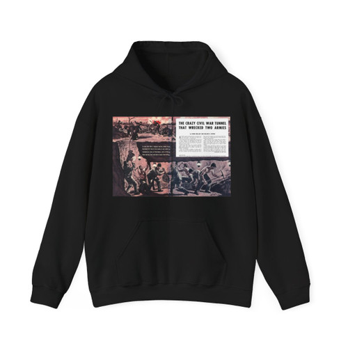 The Crazy War Tunnel That Wrecked Two Armies, Stag, July, 1960 - Hoodie