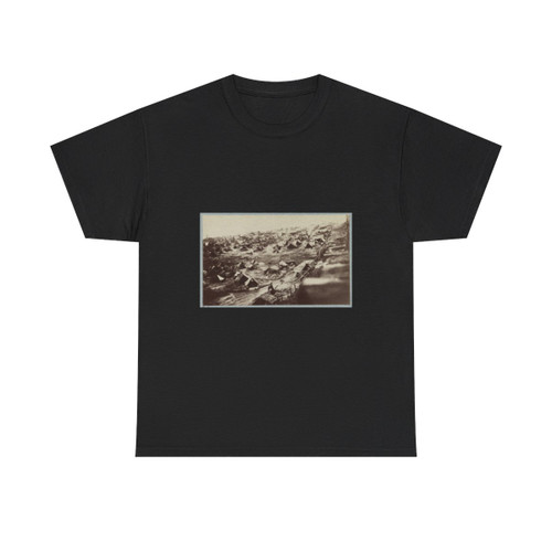 Andersonville Prison, Ga., August 17, 1864. Southwest View of Stockade Showing the Dead-Line (U.S. Civil War) T-Shirt