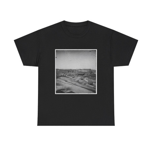 Atlanta, Ga. Railroad Depot and Yard; Trout House and Masonic Hall in Background (U.S. Civil War) T-Shirt