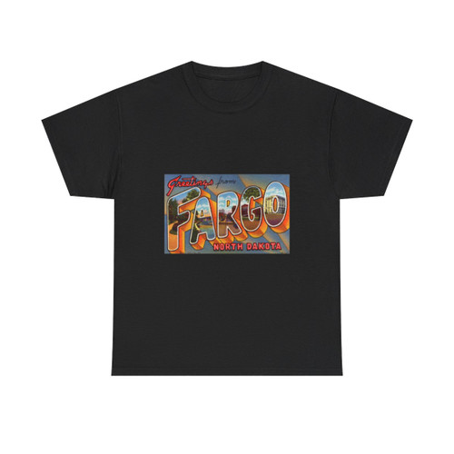 Greeting card from Fargo North Dakota (Greeting Postcards) T-Shirt
