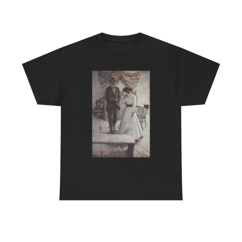 The Justice of Gideon, Saturday Evening Post story illustration, August 28, 1909 - T-Shirt