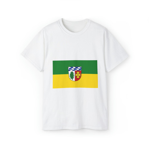 Flag of Aichach Friedberg Germany - T-Shirt