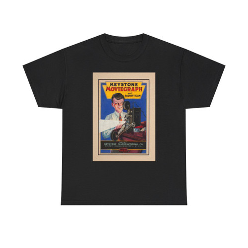 Keystone Moviegraph and Radioptican ad illustration - T-Shirt