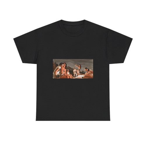 Native Dancers, Man's magazine illustration - T-Shirt