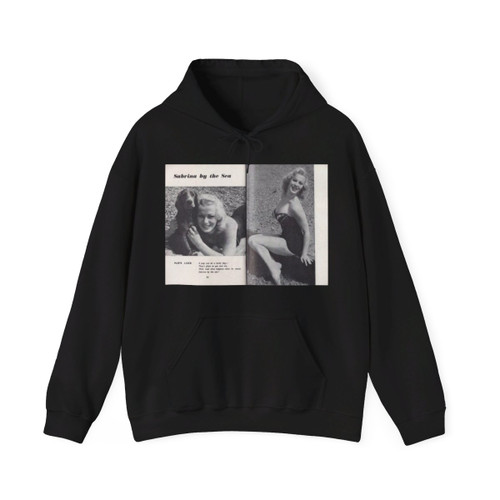 Norma Sykes #158 - 66 PHOTOGRAPHS OF Sabrina U.K. Pocket Mag. Pages 46 & 47 (Vintage Female Icon) Hoodie