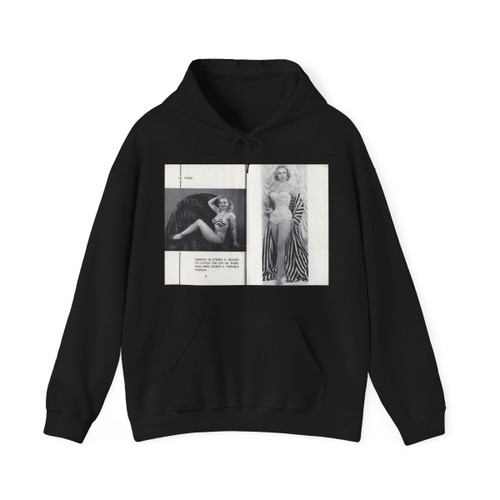 Norma Sykes #164 - 66 PHOTOGRAPHS OF Sabrina U.K. Pocket Mag. Pages 58 & 59 (Vintage Female Icon) Hoodie