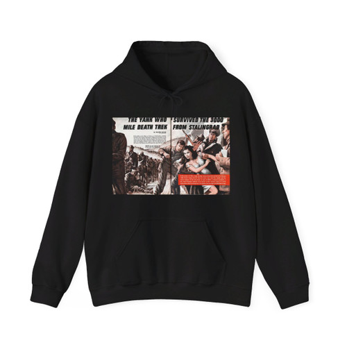 The Yank Who Survived The 3000 Mile Death Trek From Stalingrad, Male, April 1962 - Hoodie