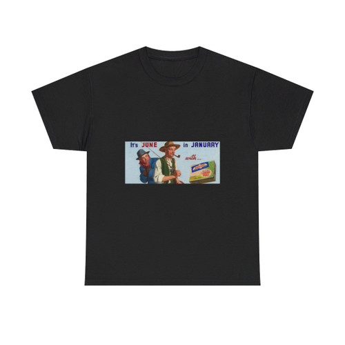 It's June in January, Bird's Eye Vegetables ad illustration - T-Shirt