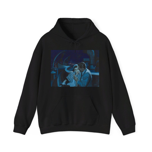 An Evening on the Boat, story illustration - Hoodie