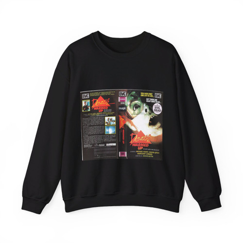 DEATH WARMED UP MICHAEL HURST (VHS COVER) Crewneck Sweatshirt