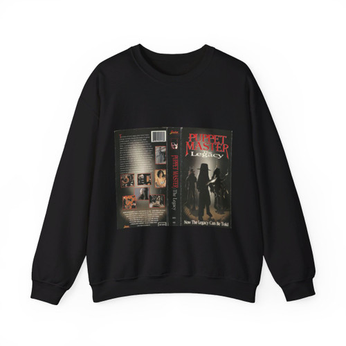 PUPPET MASTER THE LEGACY (VHS COVER) Crewneck Sweatshirt